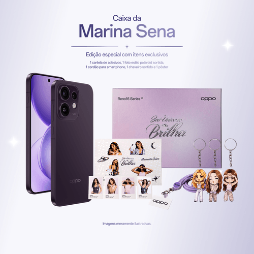 KIT Reno16 5G 512GB + Marina Sena Mystery Box